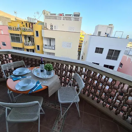 Casa Iglesia Only 200 Meters To The Sea, Balcony, Sea View, Air Conditioning * Arona (Tenerife)